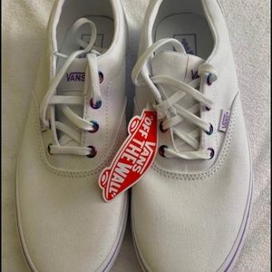 White/Purple Vans